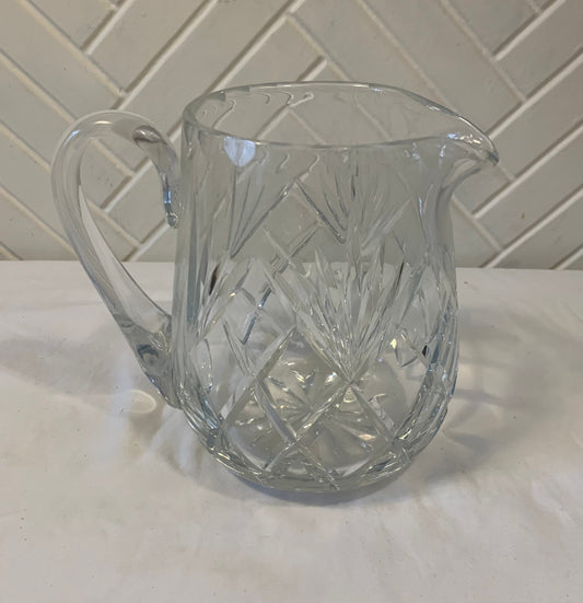 Vintage Cut Crystal Pitcher