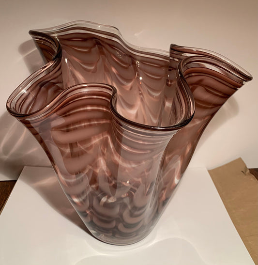 Biomorphic Glass Vase
