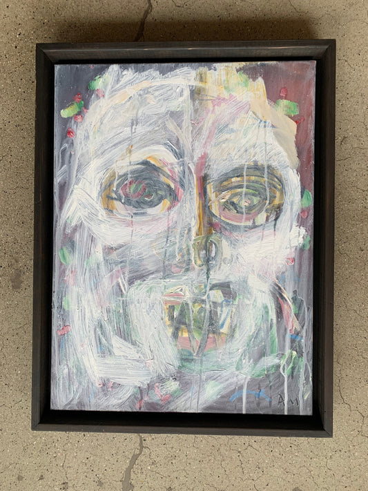 Alison Mosshart Oil on Canvas “Masks”