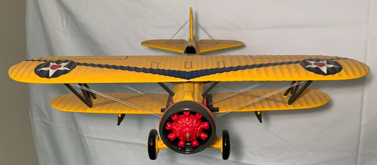 Vintage World War I US Army Biplane Replica