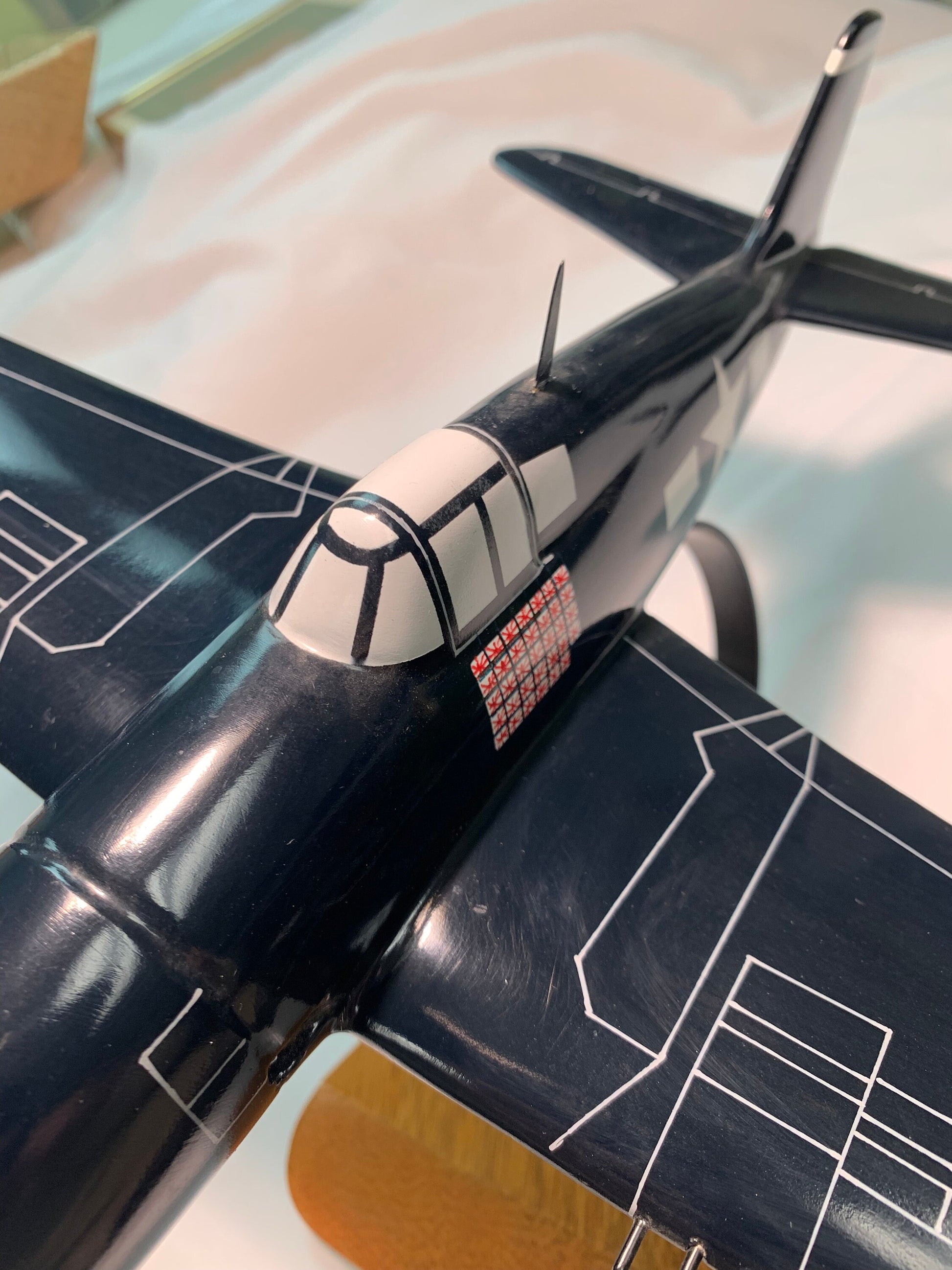 Vintage World War I US Army Airplane Replica