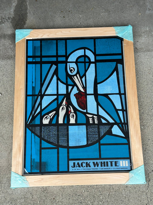 Jack White Framed Poster