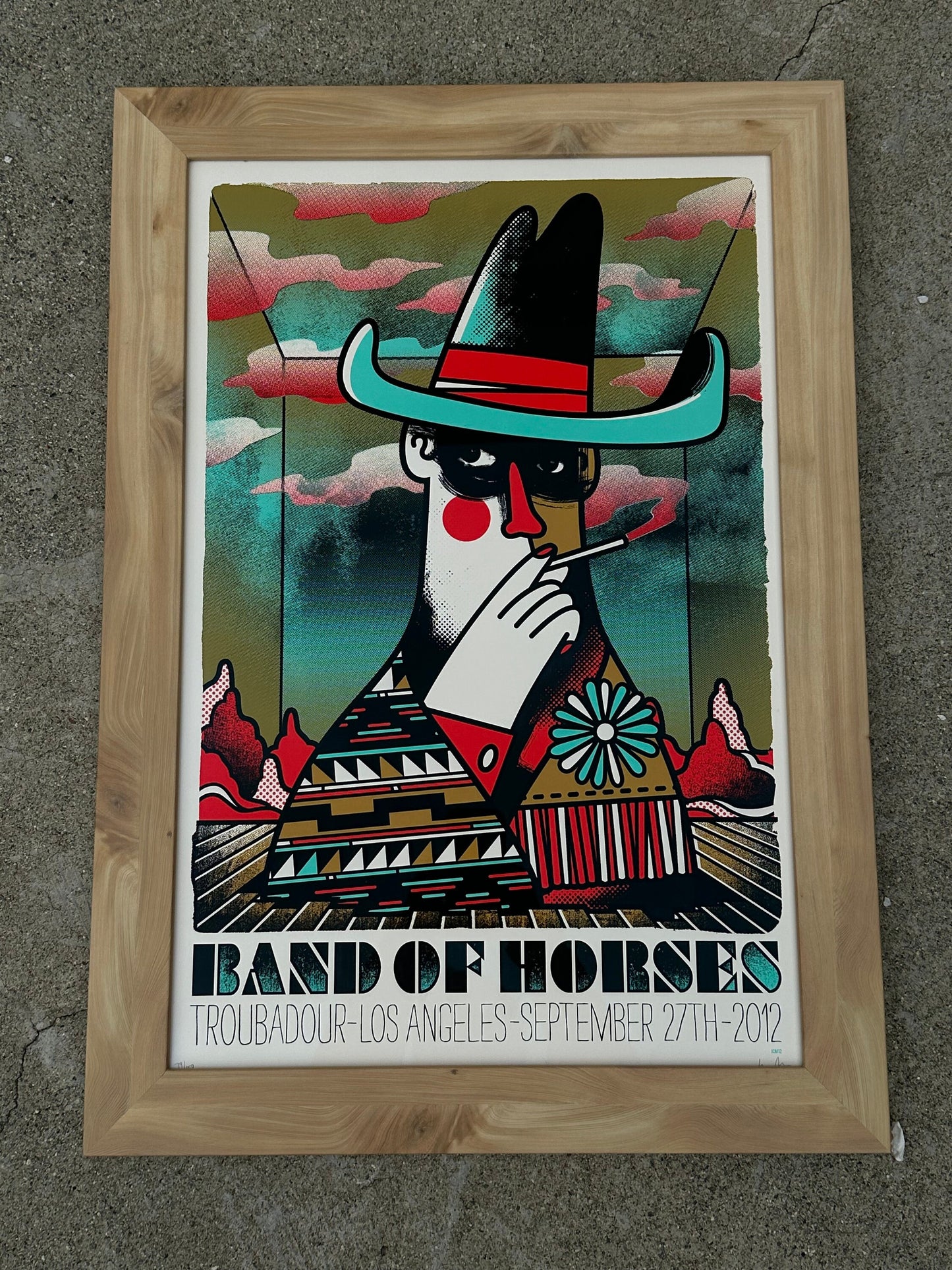 Band of Horses Framed Poster