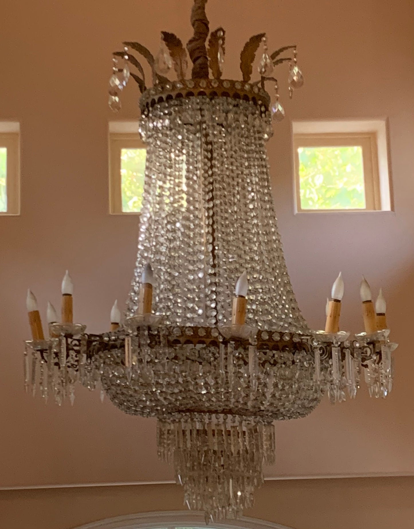 Antique French Chandelier - FIRE SALE