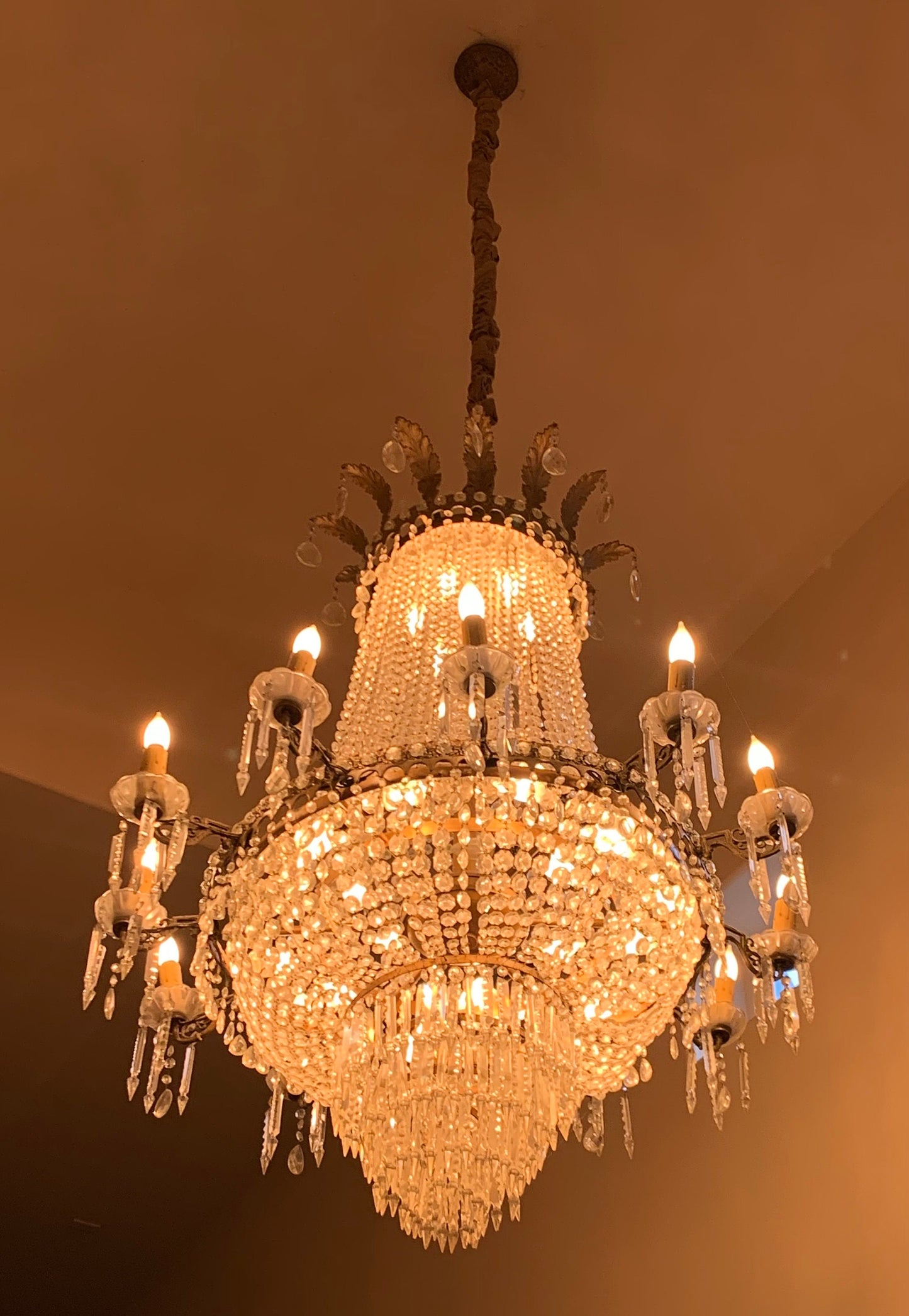 Antique French Chandelier - FIRE SALE