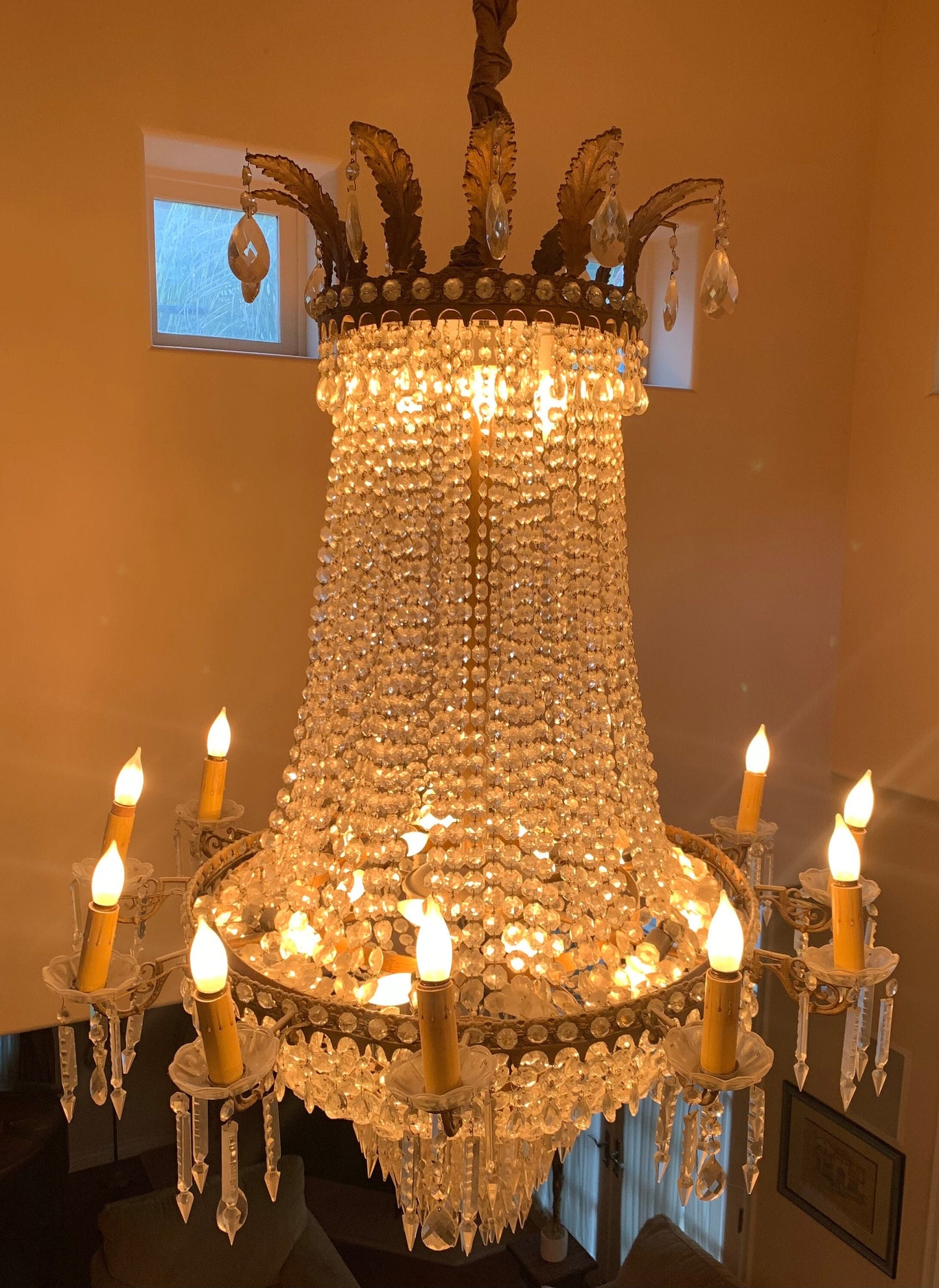 Antique French Chandelier - FIRE SALE