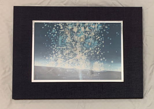 1960s Vintage Color Woodblock - "Milky Way" by Joichi Hoshi